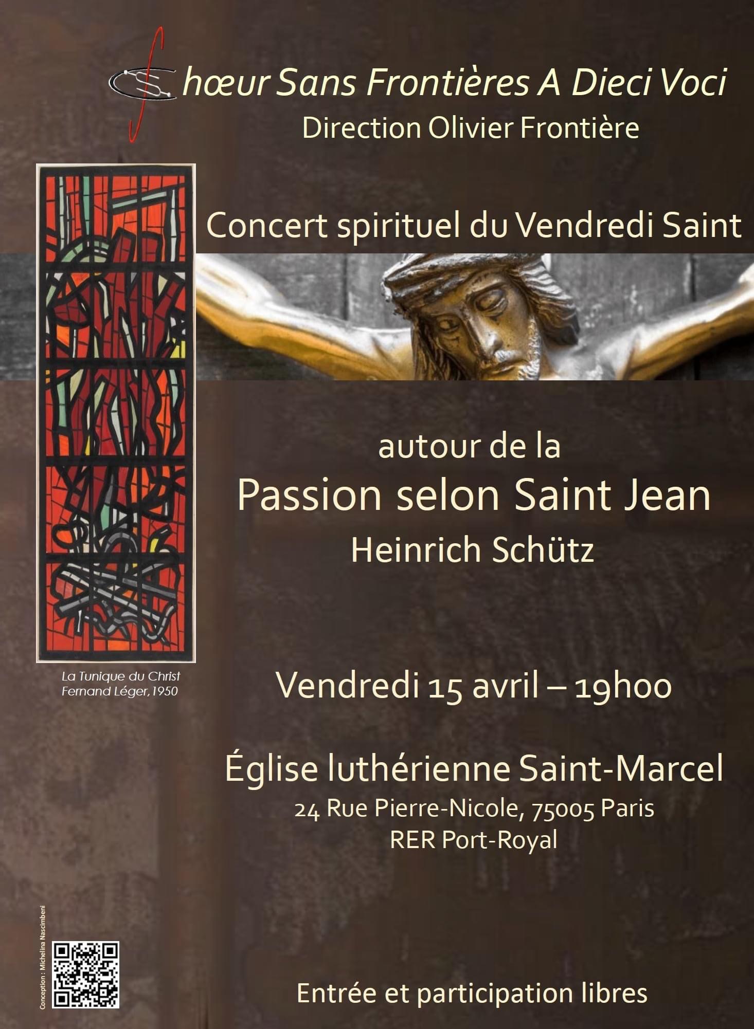 Affiche du concert spirituel